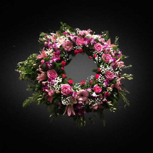 Floral Embrace Wreath