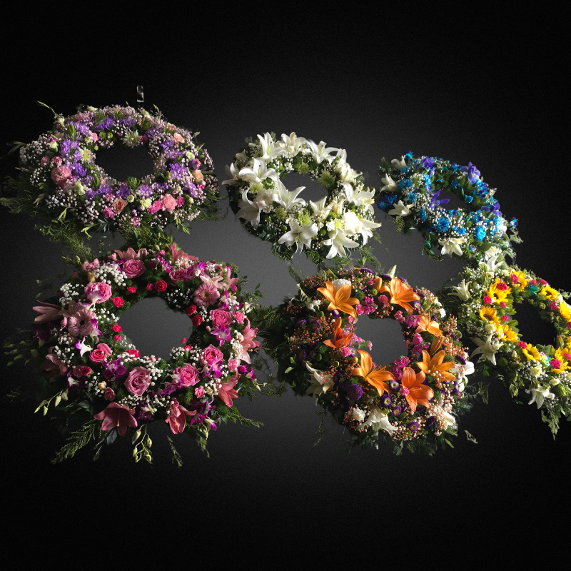 Floral Embrace Wreath