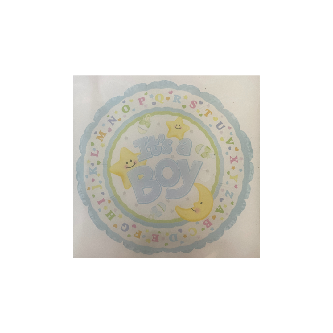 Foil Balloon Baby Boy 9''/22cm