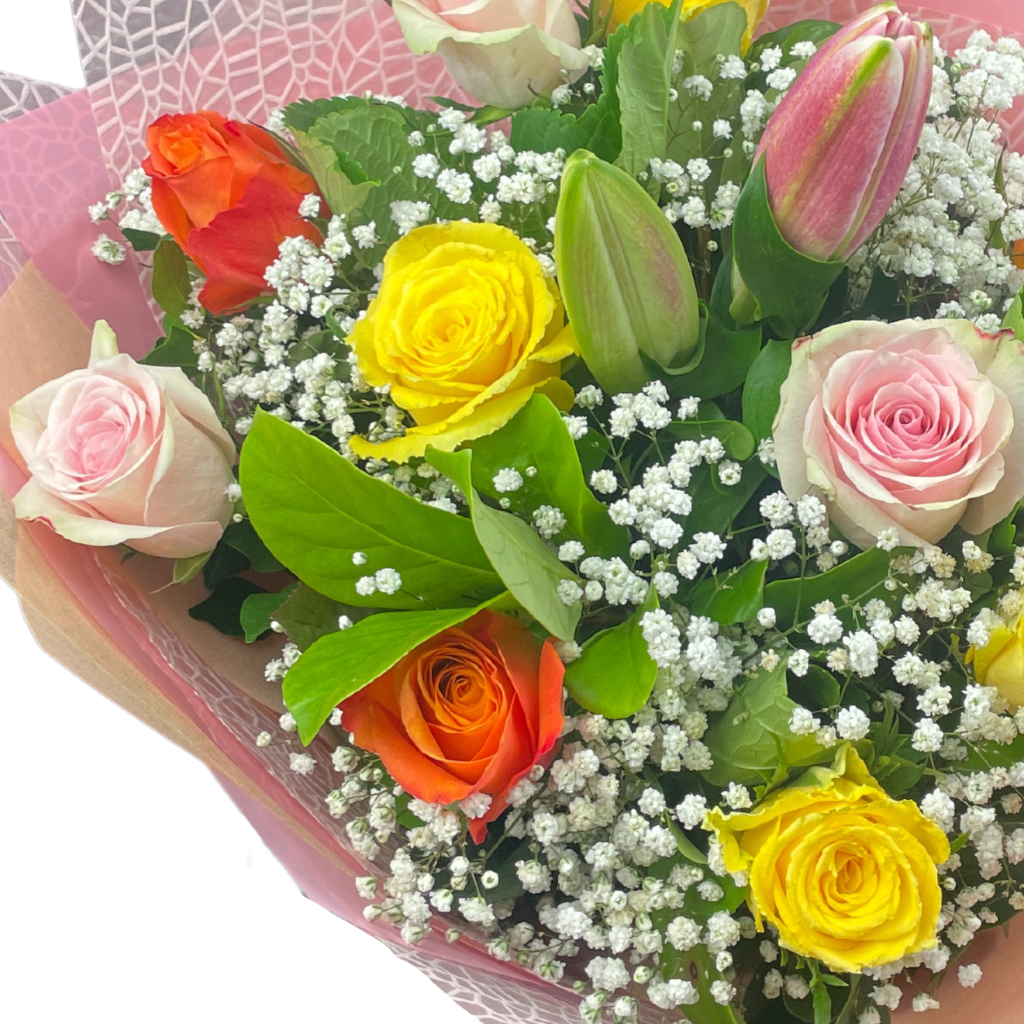 Elegant Roses Collection- Mix Color - 10 STEMS