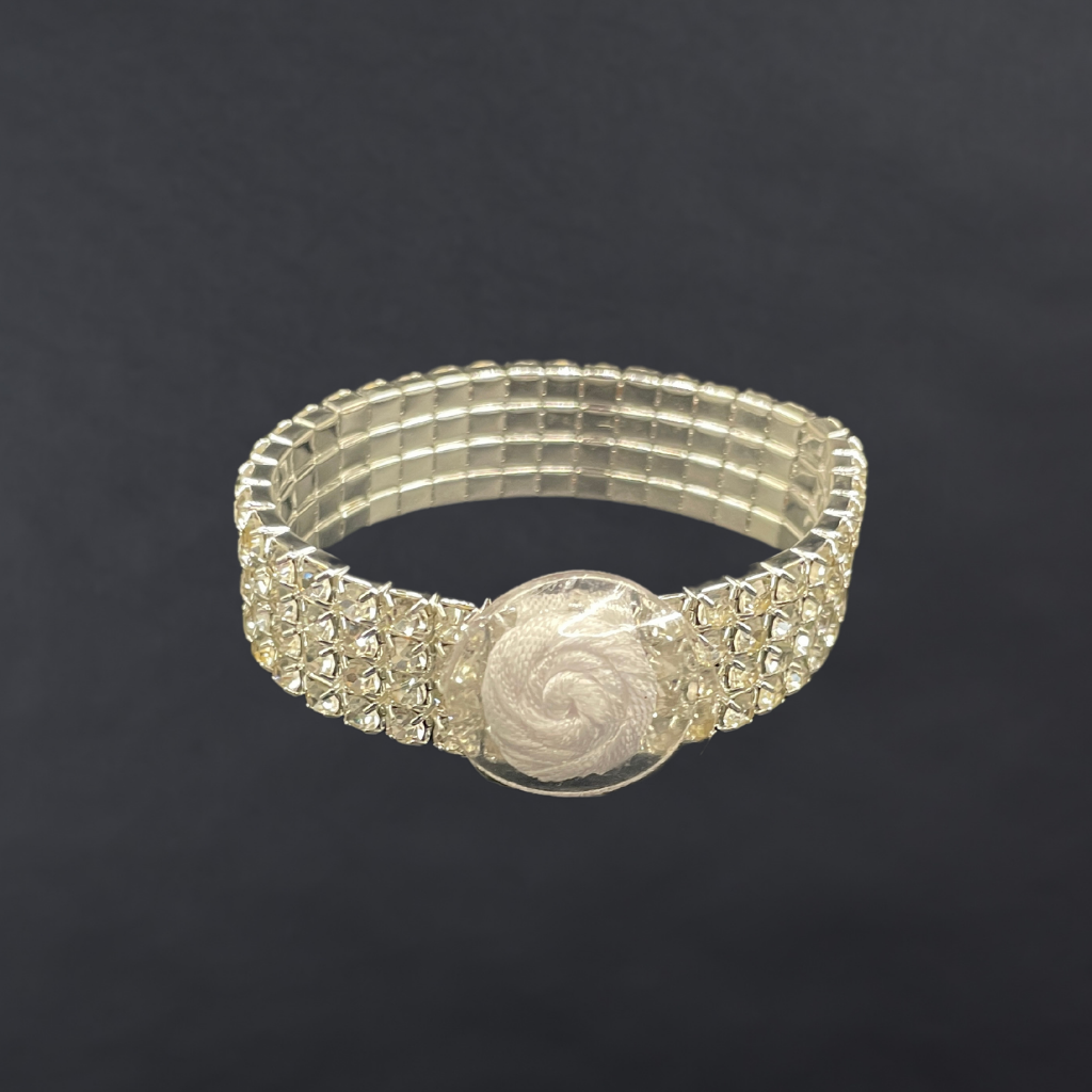 Corsage With Red Premium Mini Roses + Gypsophila + Greenery