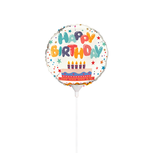Foil Balloon Happy Birthday 9''/22cm