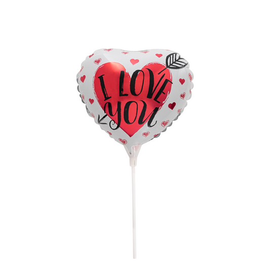 Foil Balloon I LOVE YOU 9''/22cm