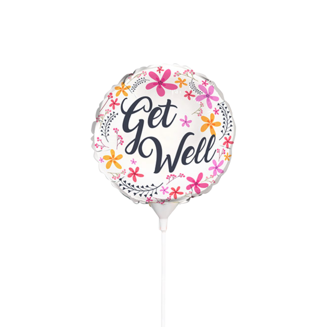 Foil Balloon Get Well Soon 9'' 22