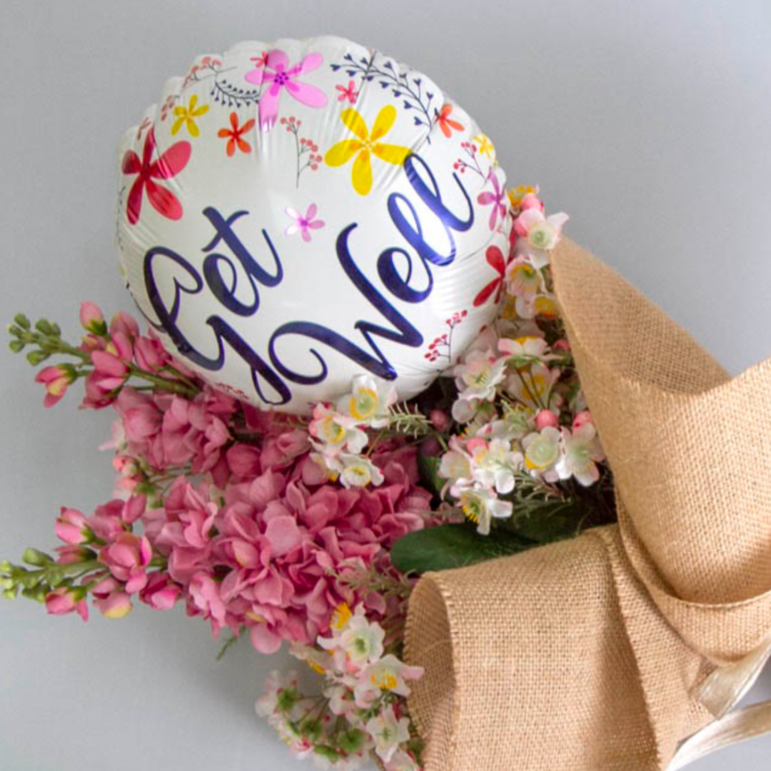 Foil Balloon Get Well Soon 9'' 22