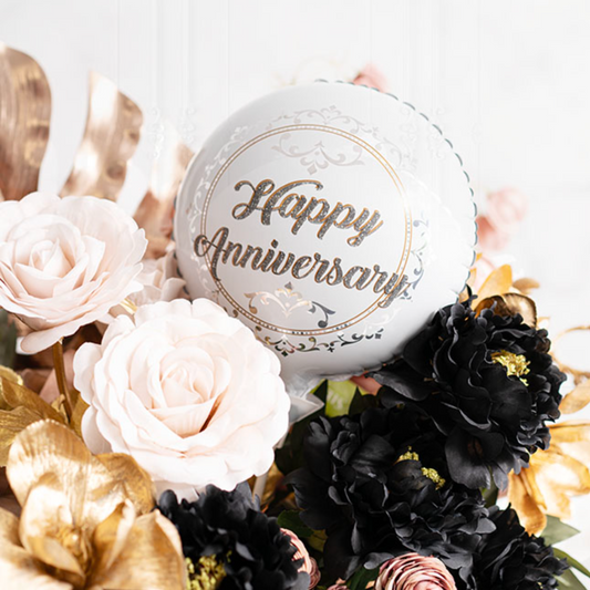 Foil Balloon Happy Anniversary 9'' 22