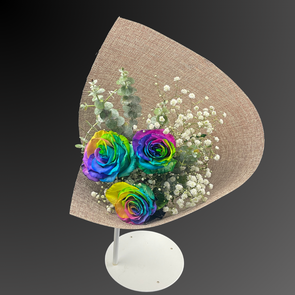 Rainbow Rose Beauty