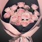 The Rose in Blush & Soft Pinks - Vase Included - FLOWER SHED Brisbane
