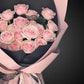 The Rose in Blush & Soft Pinks - Vase Included - FLOWER SHED Brisbane