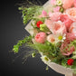Rose & Dahlia | Mixed Pastels | - Vase Included FLOWER SHED Brisbane