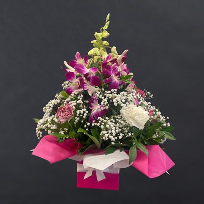 Vibrant Singapore Orchid Presentation