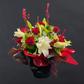 Elegant Columbia Roses Arrangement Collection- RED - 12 STEMS