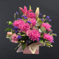 Dahlia Delight Arrangement - Hot Pink
