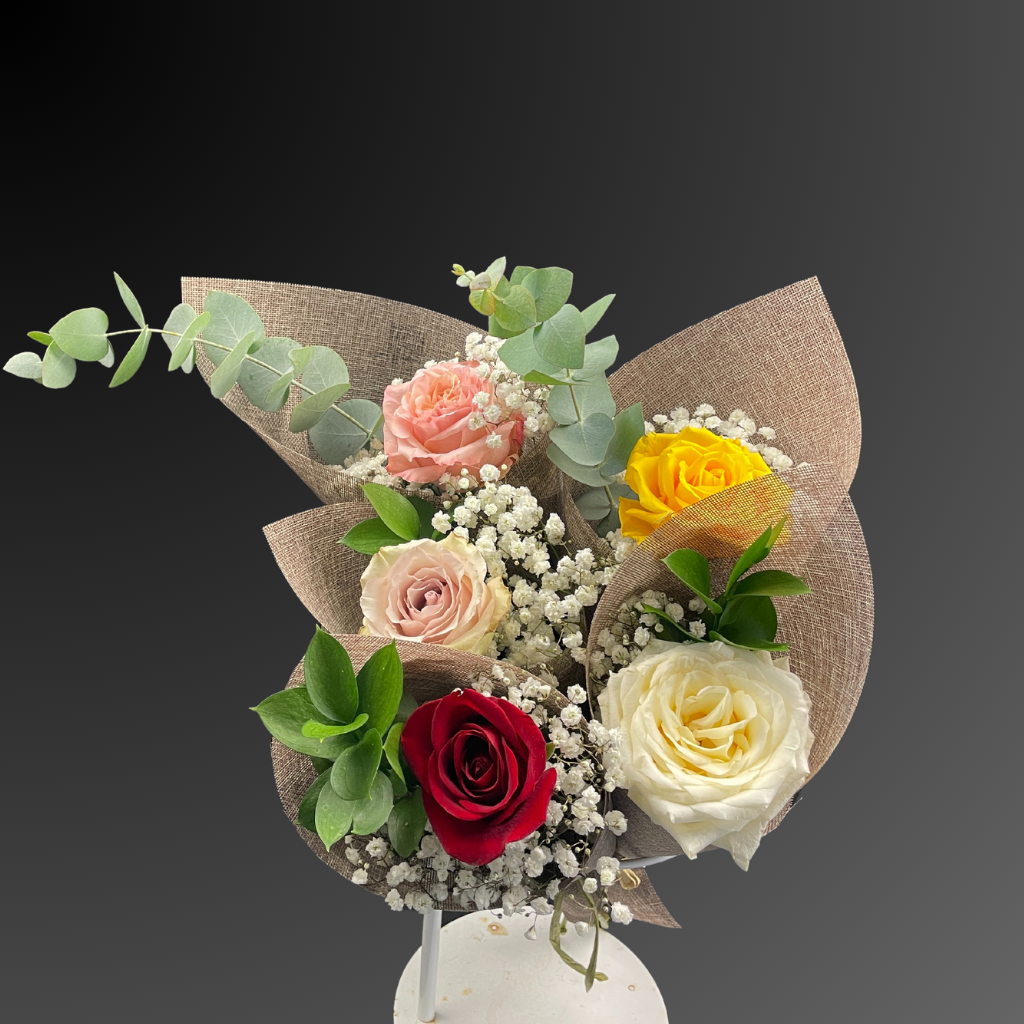 Wrapped in Love Roses – Flower Shed