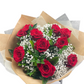 Elegant Columbia Roses Collection- RED - 10 STEMS